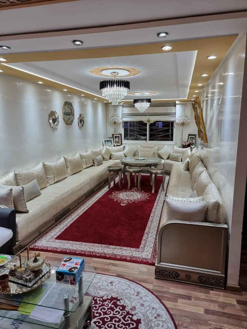 شقة للبيع مفرشة الدار البيضاء